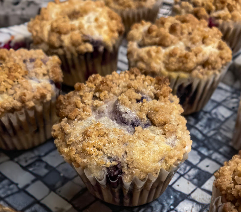 Blueberry-Lemon Crumb (Dairy Free)