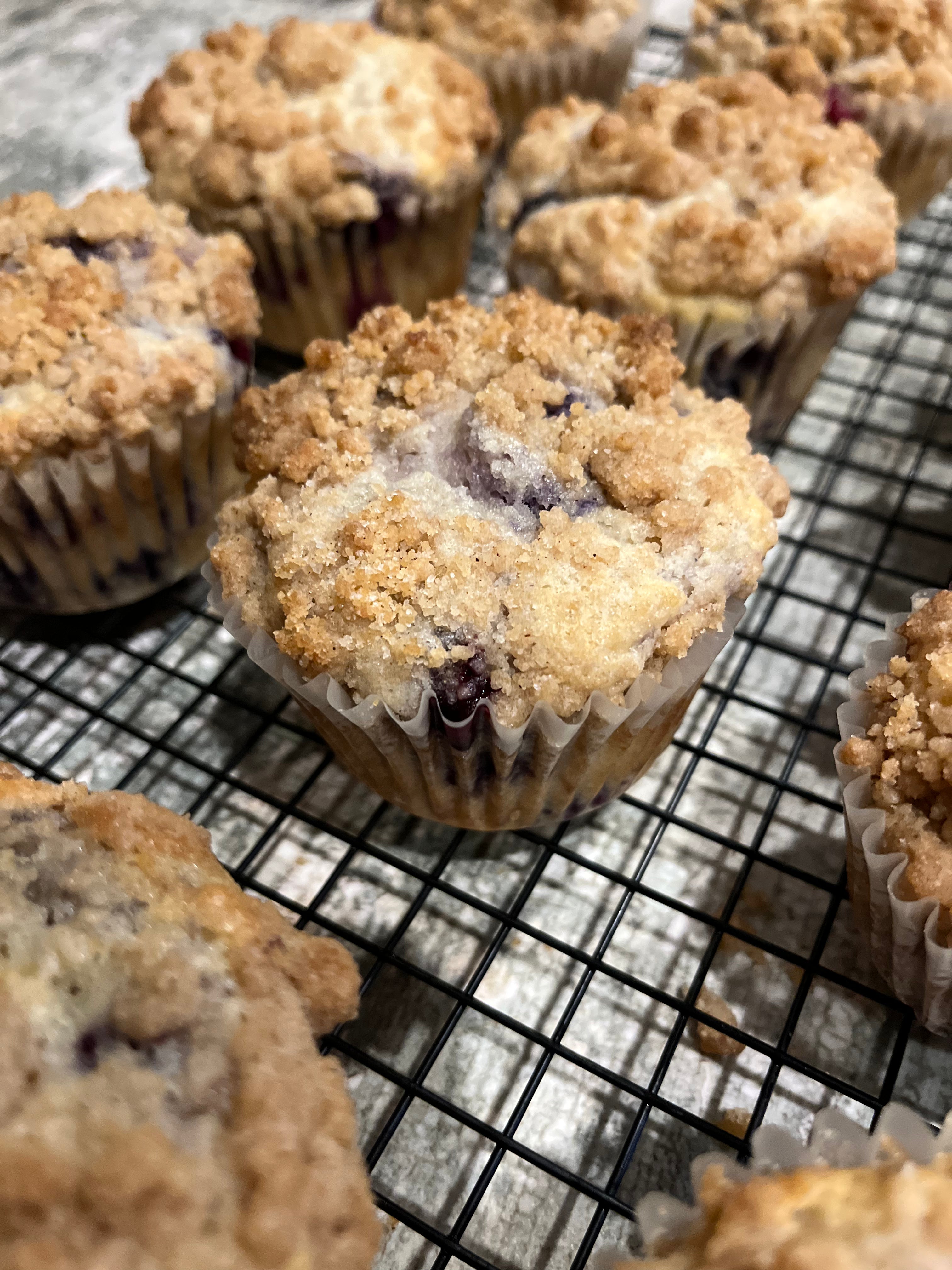Blueberry-Lemon Crumb (Dairy Free)